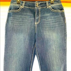 Nine West denim capris